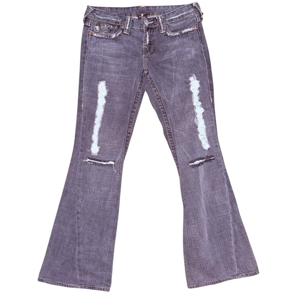 Vintage True Religion Jeans – Low Rise Flare – Made in Japan